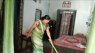 Saree vlog 💞🌹desi housewife vlog 💕cleaning vlog 🧹🧹 मुझे क्या हुआ है? समय सब सिखा देता है इस उम्र मे.