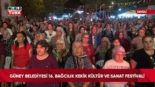 🎥GÜNEY BELEDİYESİ 16. BAĞCILIK KEKİK KÜLTÜR VE SANAT FESTİVALİ 📍 #DENİZLİ  #GÜNEY