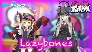 Lazybones ft. Makoto and Ibuki (FNF X UNDERTALE Cover)