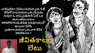 జీవిత కాలం లేటు/TELUGU AUDIO STORY/STORIES IN TELUGU