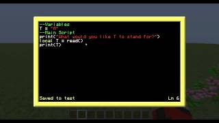 Speck Does ComputerCraft, Part 3: Variables & If Statements