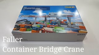 Unboxing !!! - Faller Container Bridge-Crane