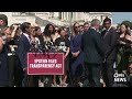 WATCH: Epstein survivors push for release of files