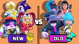 NEW GOOD RANDOMS BRAWLERS vs OLD | WHICH IS MORE STRONG? | BRAWL STARS