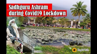 Sadhguru's Ashram Isha foundation During Lockdown Sadhguru's home south india coimbatore isha yoga