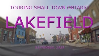 Touring Small Town Ontario: Lakefield (September, 2020)