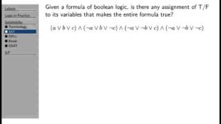 propositional satisfiability, DPLL