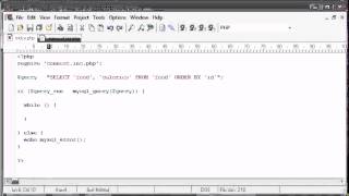 Beginner PHP Tutorial 116 SELECT Part 2 flv1