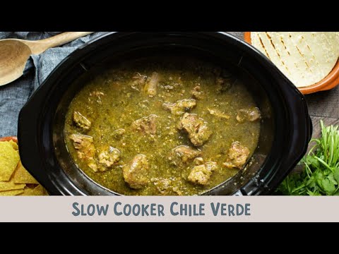 Slow Cooker Green Chili Pork Recipe