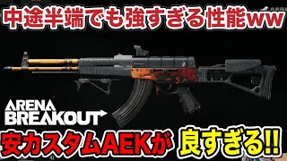 AEKの中途半端カスタムが強すぎる件【arenabreakout】アリーナブレイクアウト