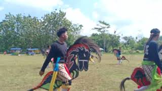 tari prajuritan EBEG TURONGGO SEKAR LARAS LIVE lapangan sokawera kec padamara purbalinggap