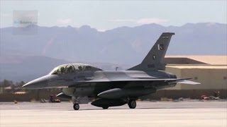 Pakistani F-16s Take-offs, Landings, Flight Line Activity, Air Refueling