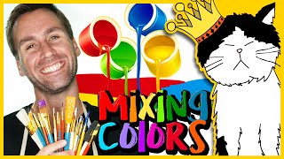 🎨 Mixing Colors! | Art and Painting Song for Kids | Mooseclumps | Kids Learning Songs