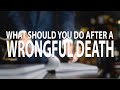 What Should You Do After A Wrongful Death | Call 803 366 0339