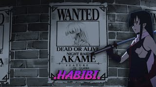 [AMV] Ricky Rich , Dardan - Habibi - Wanted Akame (Albanian Remix)