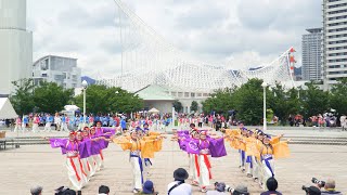 [4K] 京都産業大学寮生チーム　むすびのかみ ①　Sailing KOBE 2022 (サブ後方)