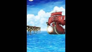 【トレクル】 九蛇海賊船を強化MAXまでをする【OPTC】Kuja Pirate Ship Level up till MAX