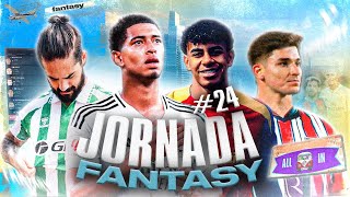 JORNADA 24: ANÁLISIS FANTASY 2024/25 | ALINEACIONES PROBABLES, SANCIONADOS y LESIONADOS | Carrasco