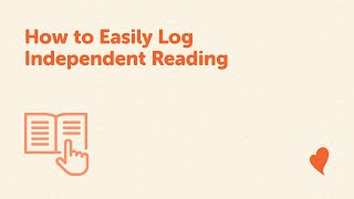 How to Easily Log Independent Reading