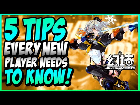 5 TIPS and TRICKS EVERY NEW Player NEEDS TO KNOW! Tower of Fantasy PS5 Gameplay #ToF