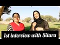 @sitarayaseensana @Ayesha nafees vlogs 1st Interview with Sitara Yaseen