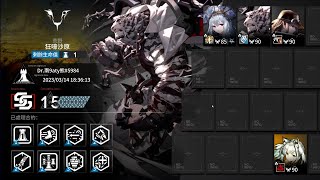 【Arknights明日方舟】危機合約#9-淵默行動 Day6 狂嚎沙原 滿分