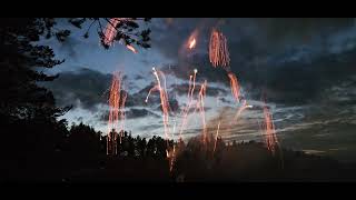 Hämeenlinna, Ilotulitus / Firework / Finland / PYROKRATIA OY