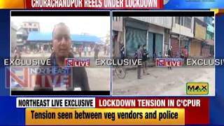 Manipur: Lockdown causes problems for Churachandpur vegetable vendors