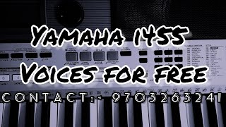 Yamaha i455 voices for free #yamaha #i455 #keybord #music #voices