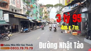 Quận 11. 3 tỷ XX nhà 1 trệt 1 lầu Đ Nhật Tảo 10m ra MT chợ #0933787878