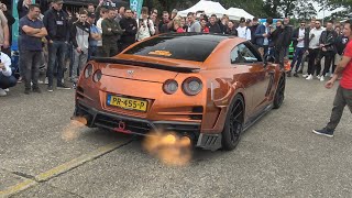 Rev Compilation at Carshows #3 | Flames \u0026 Bangs, Loud Sounds, ...