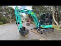 kobelco 5t sk55srx basic controls