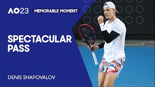 Shapovalov's Spectacular Pass | Australian Open 2023
