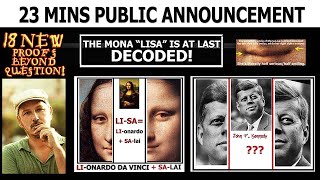 Public Announcement of Mona Lisa Official Decoding! 18 New Indisputable Historical Proofs