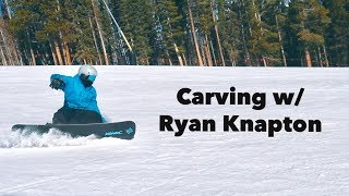 IS THIS the BEST SNOWBOARDER in the GAME?!? Carving w/ Ryan Knapton at Breckenridge!