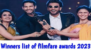 winners list of filmfare awards 2023