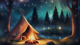 MUSICA PARA DORMIR, ESTUDAR, RELAXAR | LOFI CAMPING NIGHT