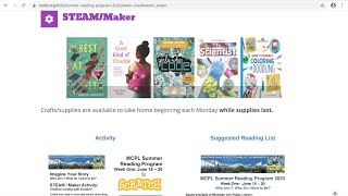 New Virtual Library Programs!