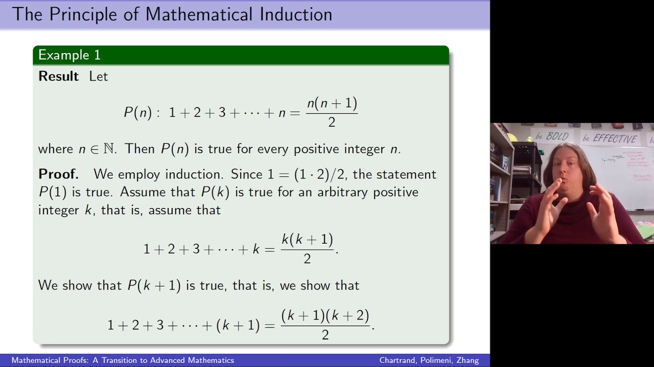 Principle Of Mathematical Induction - YouTube