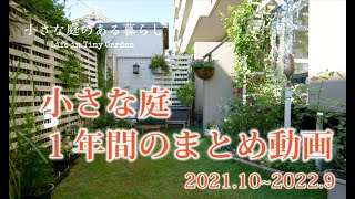 ガーデニング｜祝２周年　小庭の１年を振り返ります｜ 〜小さな庭のある暮らし#92〜Gardening ｜ Life in a tiny garden