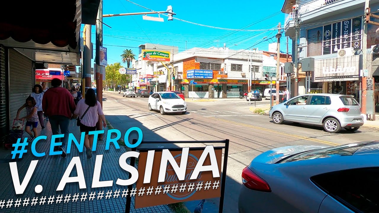 Recorriendo VALENTÍN ALSINA CENTRO I BUENOS AIRES I ARGENTINA I 4K TOUR ...