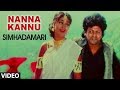 Nanna Kannu Ninna Kannu Video Song | Simhada Mari Video Songs | Shivarajkumar, Simran | Hamsalekh