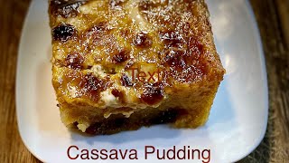 Cassava Pudding Aka “plastic cake”