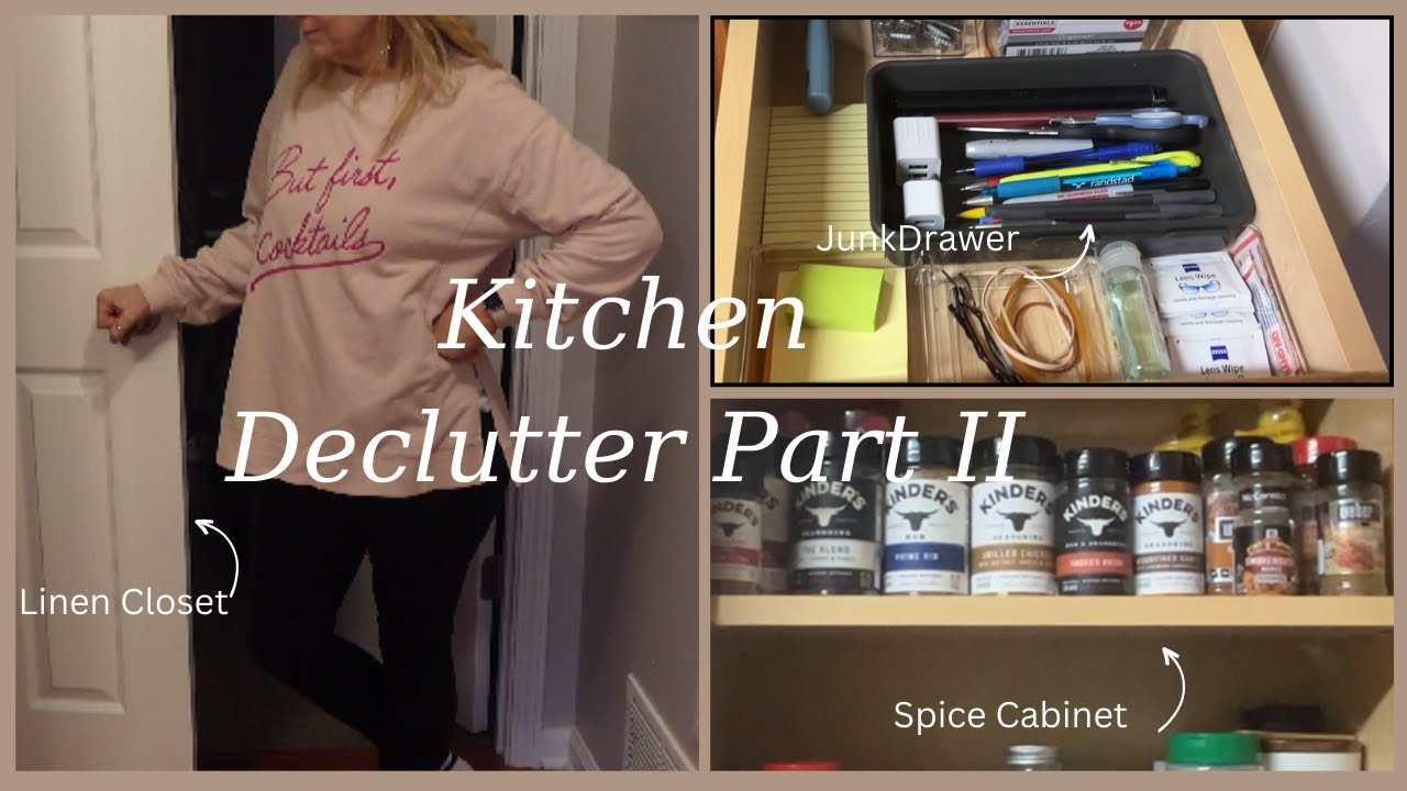 Kitchen Declutter Part Ii Youtube