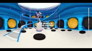 Discover the 360° world that inspired Filled Cupcake Flavored Oreo Cookies