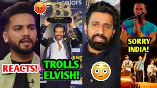 Bigg Boss Winner Karan TROLLS Elvish Yadav - REACTS! 😳 Rajat Dalal, Coldplay APOLOGY to INDIA |