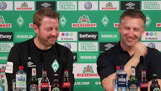 Werder Bremen Pressekonferenz [Komplett] 11. April - Werder Bremen - SC Freiburg