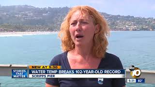 Water temp breaks 102-year-record
