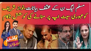 Nawaz Sharif shows displeasure on interim set-up plan, calls for news polls