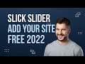 How to use slick slider in your website | Slick slider Create | Slick slider Responsive